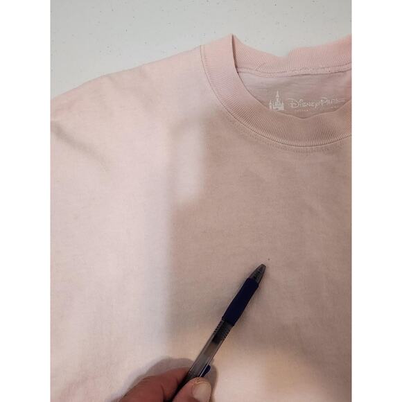 Disneyland Resort Sweatshirt Womens Small Pink Spirit Jersey Glitter Pullov - Picture 9 of 16